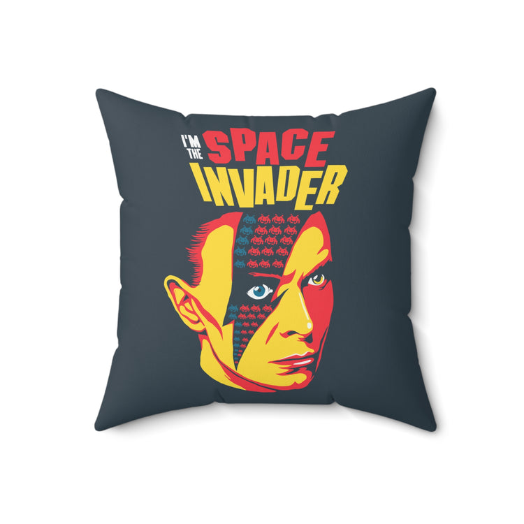 Bowie Space Invader Pillow