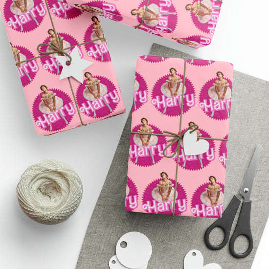 Harry Styles Barbie Wrapping Paper - Fandom-Made