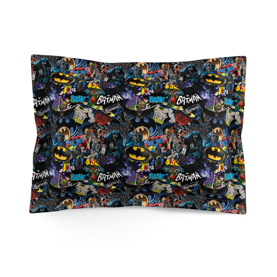 Batsy Comics Pillow Sham - Fandom-Made