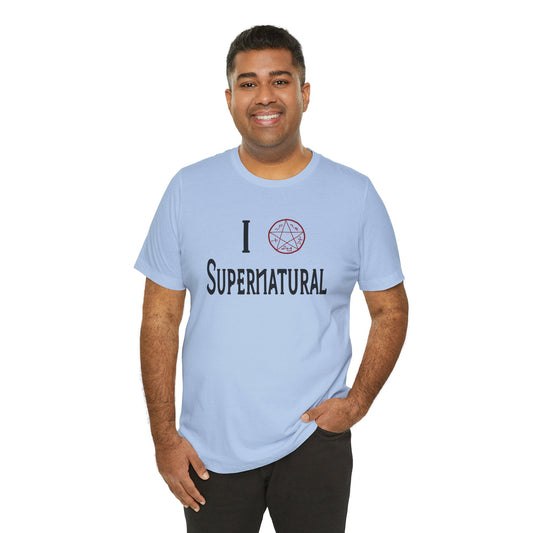 I Love Supernatural Devil's Trap Edition T-Shirt - Fandom-Made