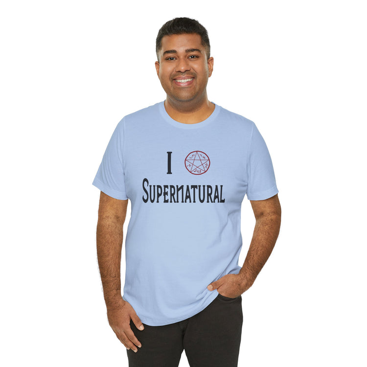 I Love Supernatural Devil's Trap Edition T-Shirt - Fandom-Made