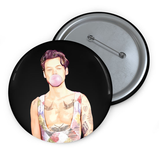 Harry Styles Bubblegum Pins - Fandom-Made