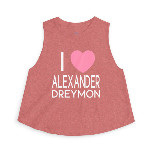 I Love Alexander Dreymon Women's Crop Top - Fandom-Made