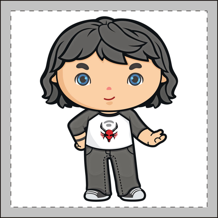 Mike Wheeler Mini Plush Keychain