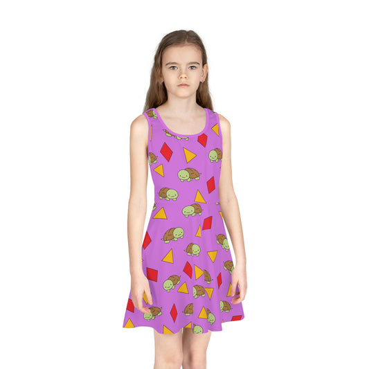 Zoey's PJs Girls' Sleeveless Sundress - Fandom-Made