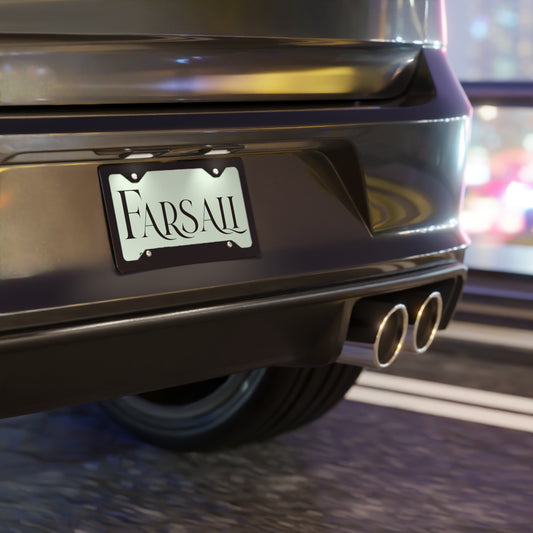 Farsali Vanity Plate - Fandom-Made