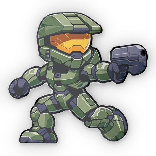 Halo's Master Chief Shaped Pillows
