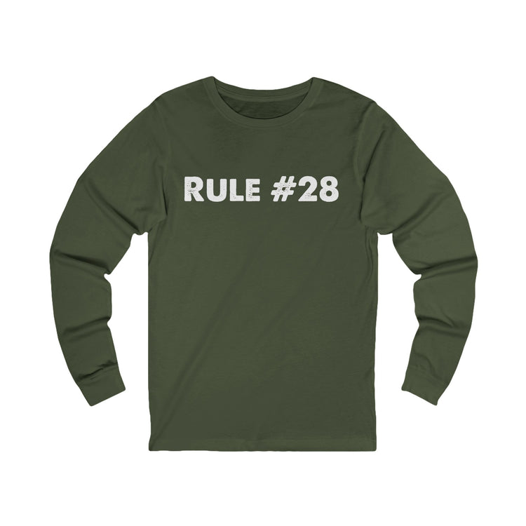 Rule 28 Unisex Long Sleeve T-Shirt