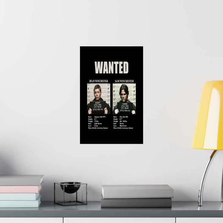 Winchesters Wanted Poster