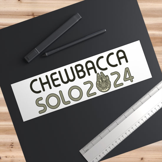 Chewbacca Solo 2024 Bumper Stickers - Fandom-Made