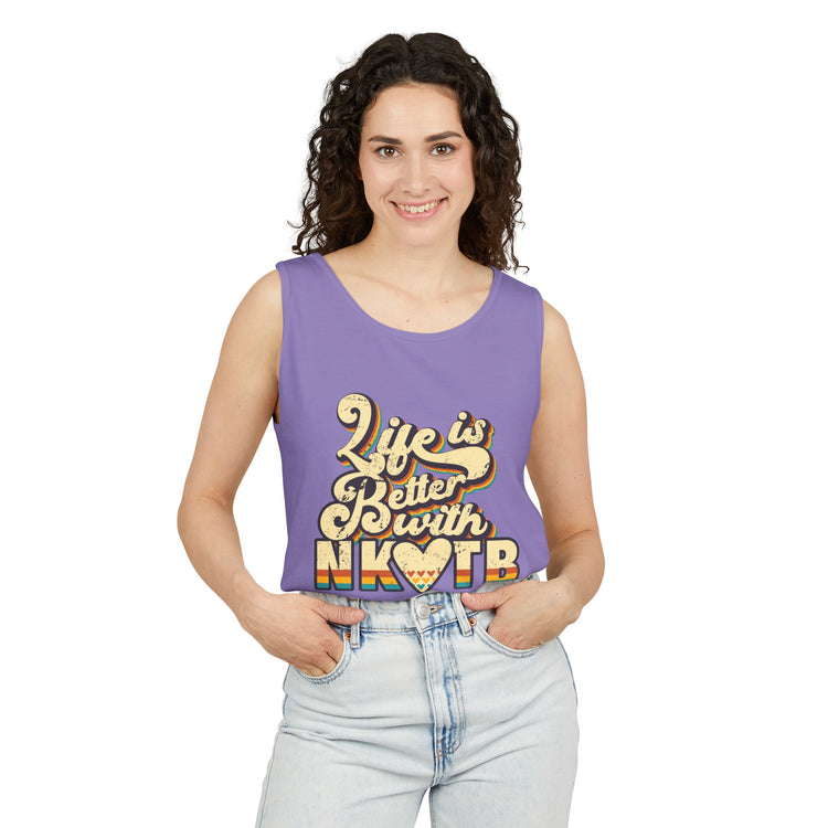 Life Is Better With NKOTB Unisex Tank Top