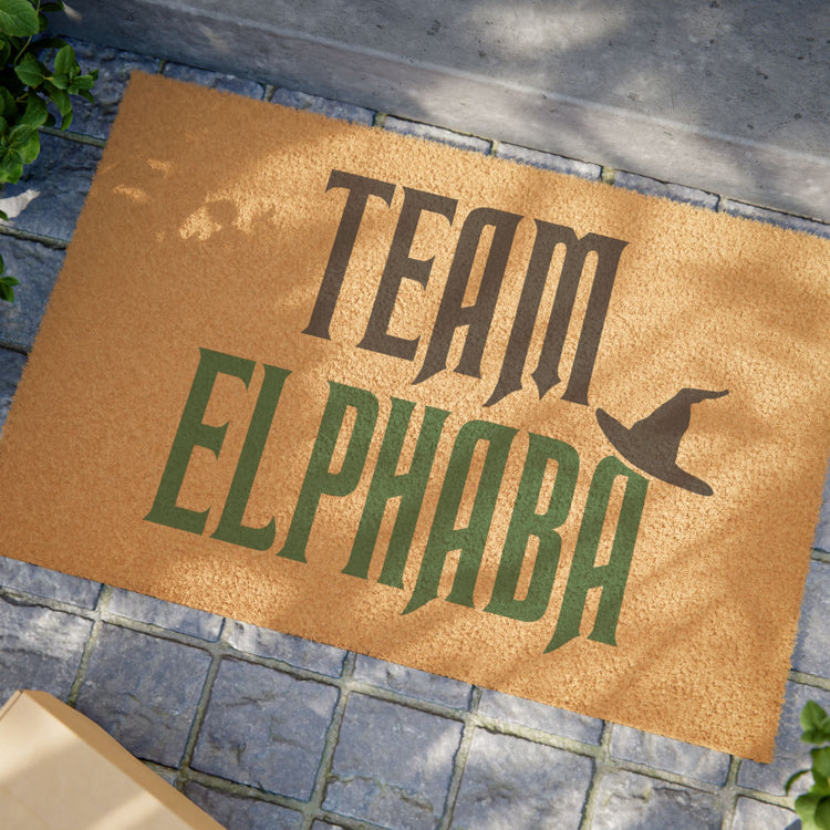 Team Elphaba Doormat