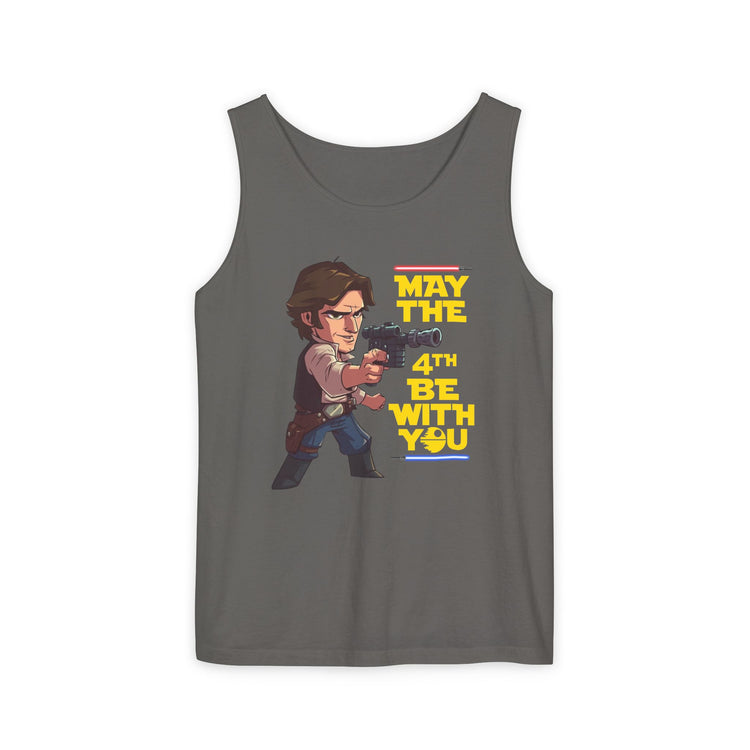 May The 4th Be With You Han Solo Tank Top