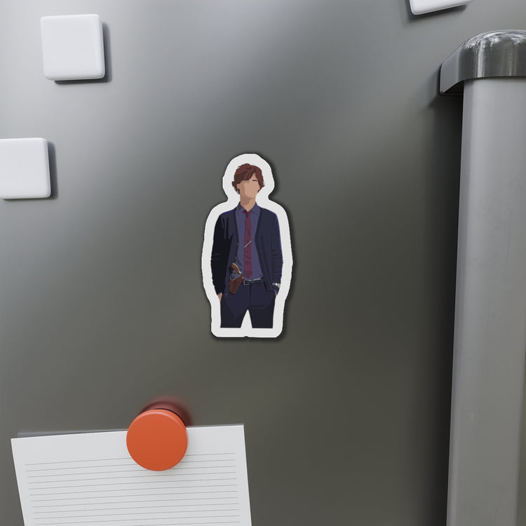 Spencer Reid Die-Cut Magnet