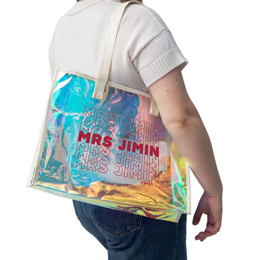 Mrs. Jimin Holographic Tote Bag