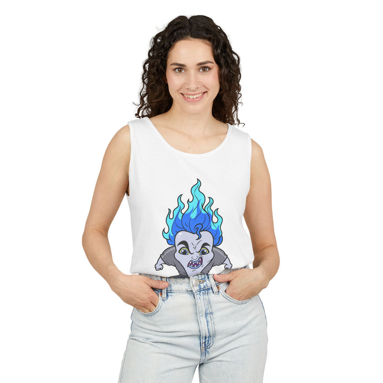 Hades Unisex Garment-Dyed Tank Top - Fandom-Made