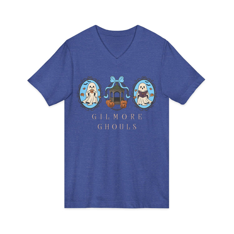 Gilmore Ghouls Unisex V-Neck Tee - Fandom-Made