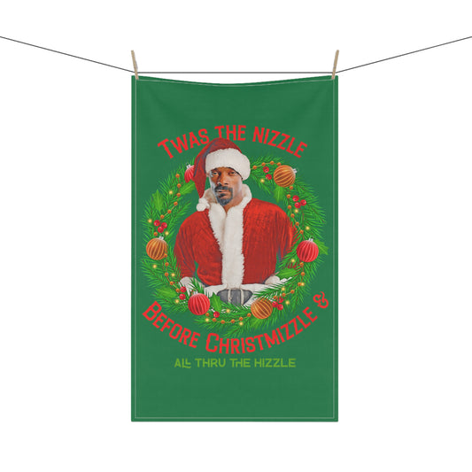 Snoop Dogg Christmas Kitchen Towel - Fandom-Made