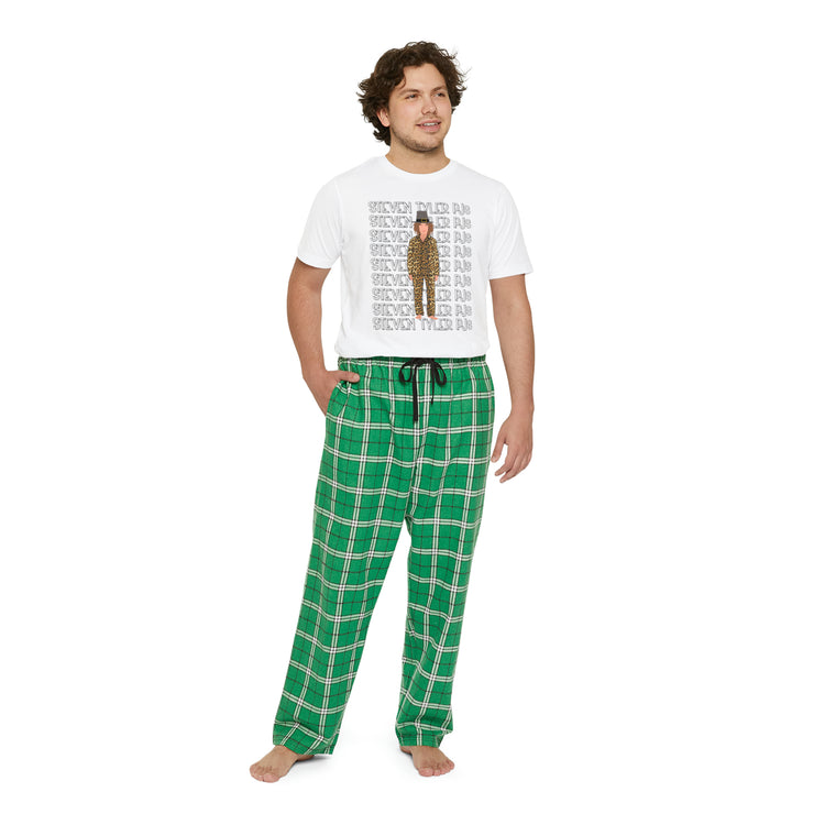 Steven Tyler PJs Men's Short Sleeve Pajama Set - Fandom-Made