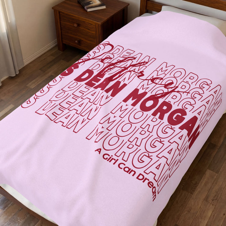 Mrs. JDM Velveteen Plush Blanket