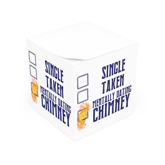 Mentally Dating Chimney Note Cube - Fandom-Made
