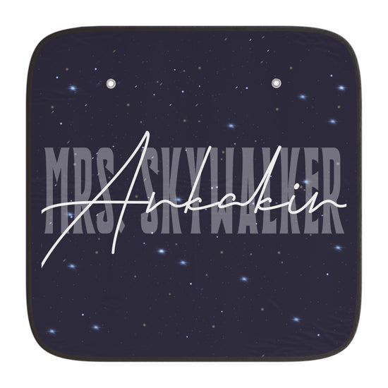 Mrs. Anakin Skywalker Car Sunshade - Fandom-Made