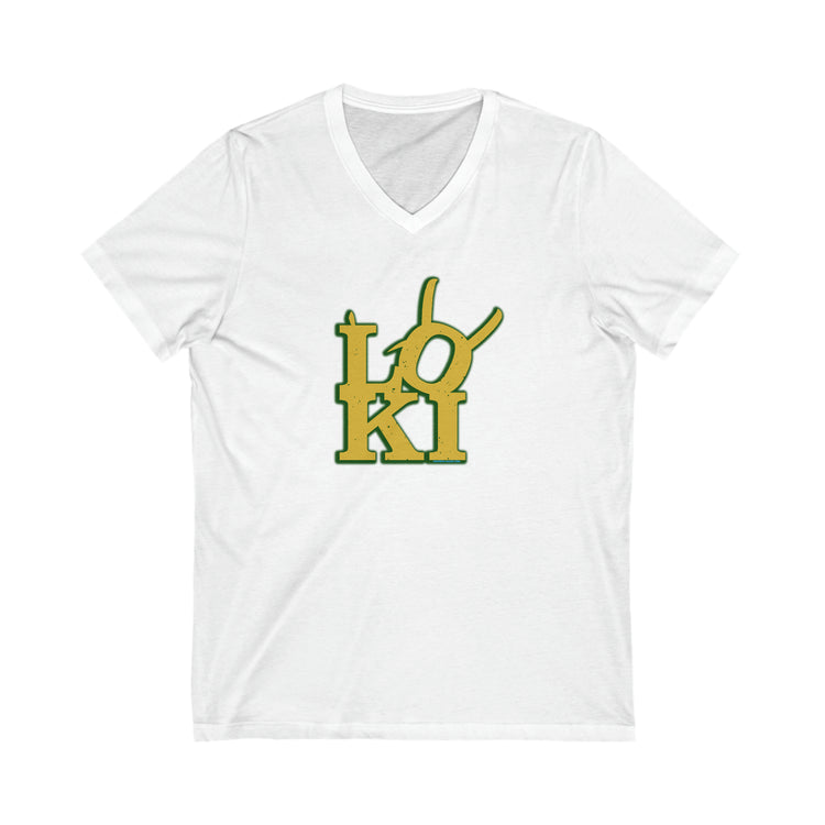 Loki V-Neck Tee - Fandom-Made