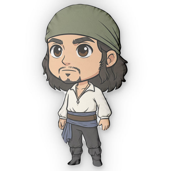 Will Turner-Shaped Pillow - Fandom-Made