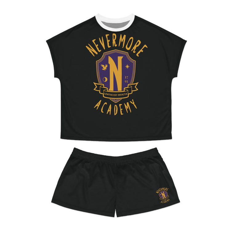 Nevermore Academy Women's Short Pajama Set - Fandom-Made