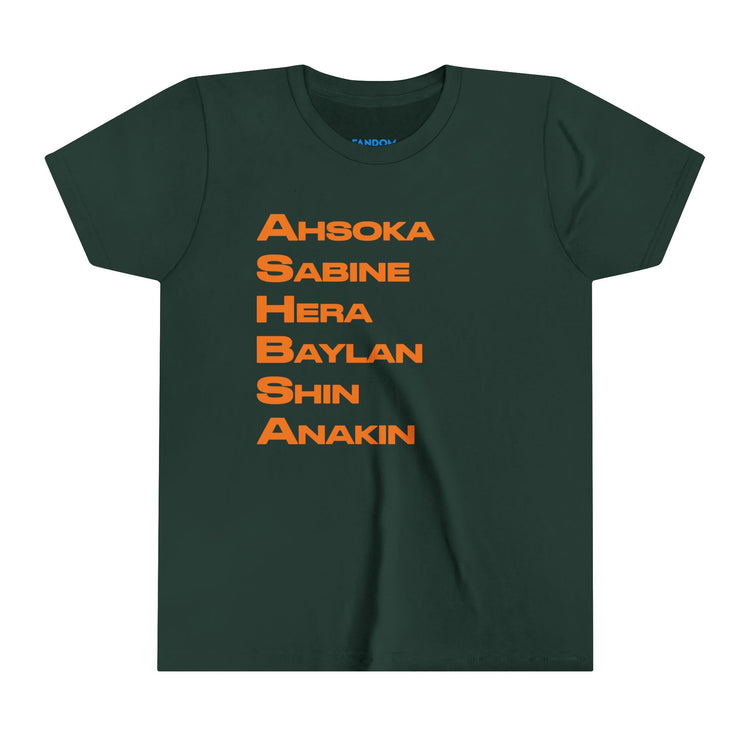 Ahsoka Names Youth Tee