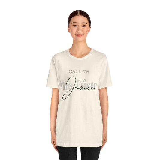 Call Me Mrs. Fraser Unisex T-Shirt - Fandom-Made