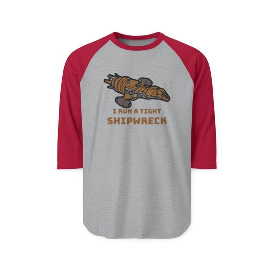 Tight Shipwreck 3/4 Raglan Shirt - Fandom-Made