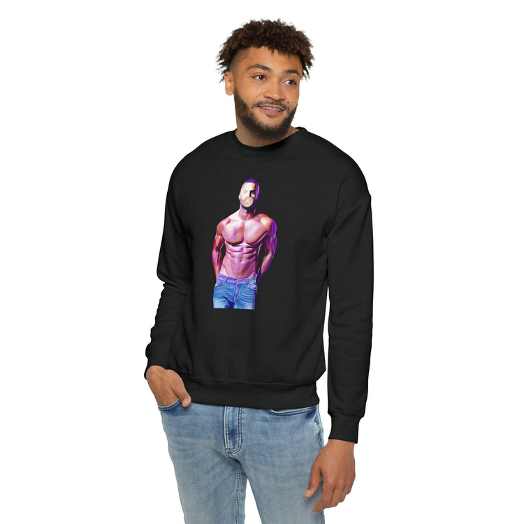 Ricky Whittle Drop Shoulder Sweatshirt - Fandom-Made