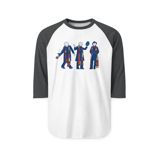 Fourth Doctor 3/4 Raglan Shirt - Fandom-Made