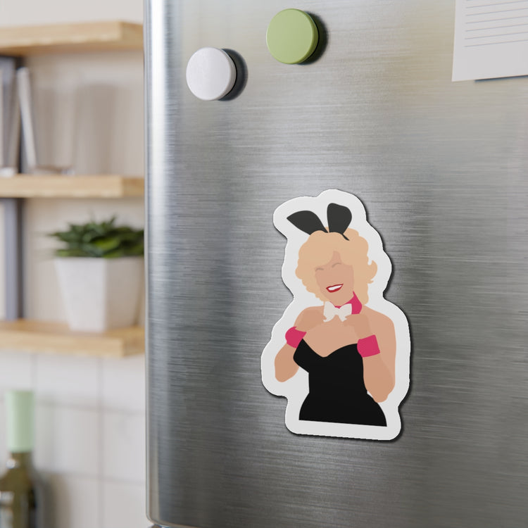 Dolly Bunny Die-Cut Magnet - Fandom-Made