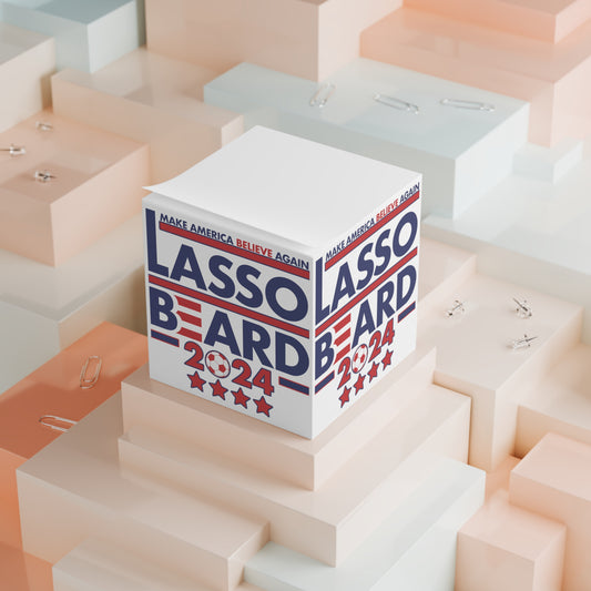 Lasso Beard 2024 Note Cube