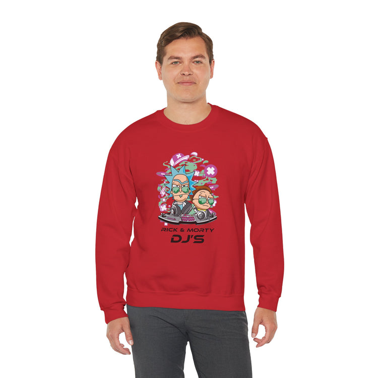 DJs Rick & Morty Unisex Sweatshirt - Fandom-Made