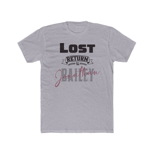 Lost Return To Jonathan Bailey Men’s Fitted T-Shirt - Fandom-Made