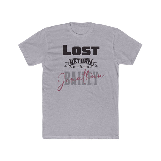 Lost Return To Jonathan Bailey Men’s Fitted T-Shirt - Fandom-Made