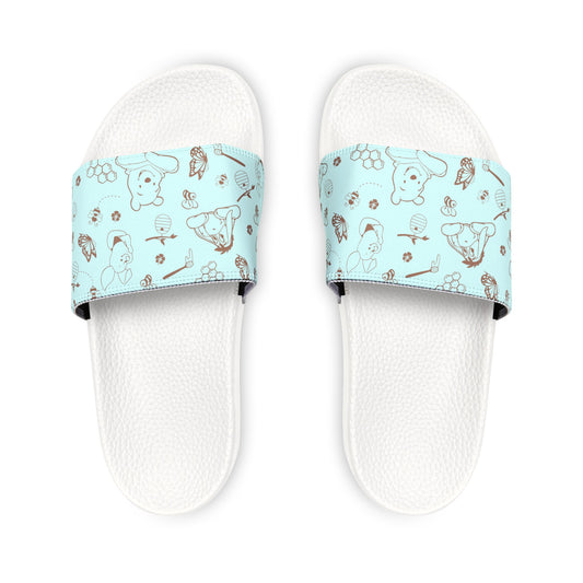 Winnie All-Over Print Youth Slides