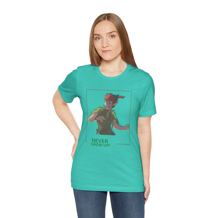 Never Grow Up Unisex T-Shirt - Fandom-Made