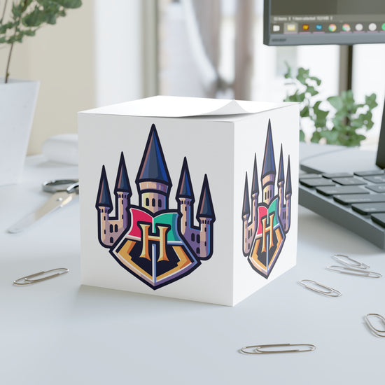 Hogwarts Castle Note Cube - Fandom-Made