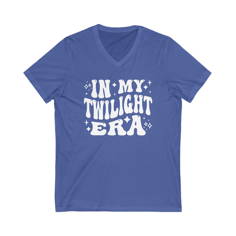 In My Twilight Era V-Neck Tee - Fandom-Made