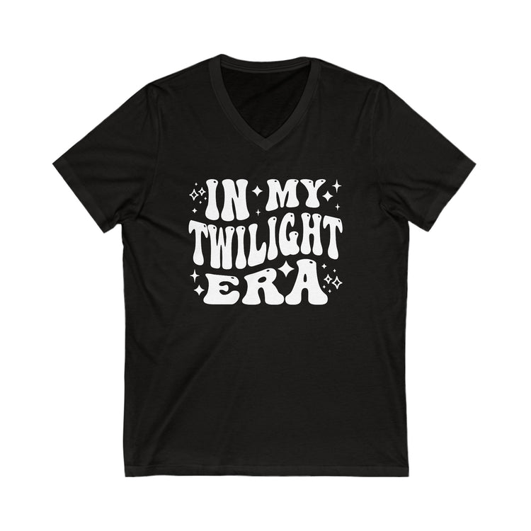 In My Twilight Era V-Neck Tee - Fandom-Made