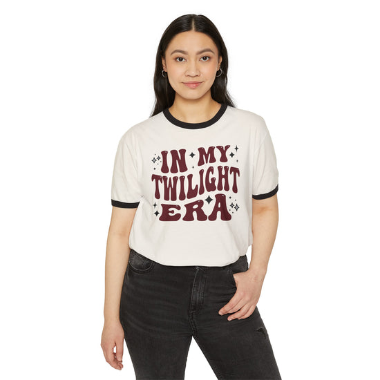 In My Twilight Era Ringer T-Shirt - Fandom-Made