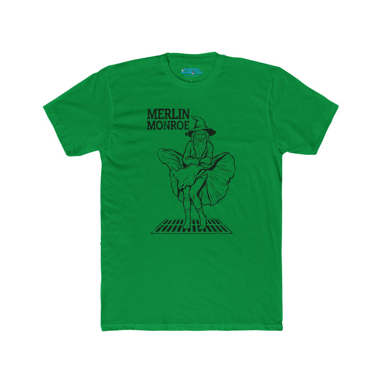 Merlin Monroe Men’s Fitted T-Shirt