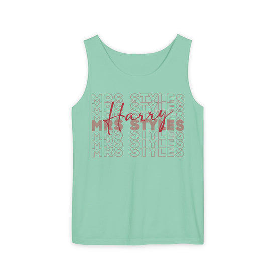 Mrs. Styles Unisex Garment-Dyed Tank Top - Fandom-Made