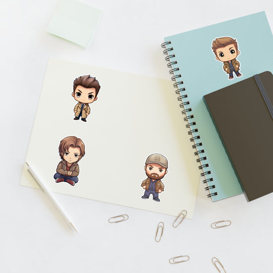 Supernatural Small Stars Sticker Sheet - Fandom-Made