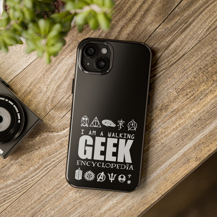 Geekdom Encyclopedia Phone Cases