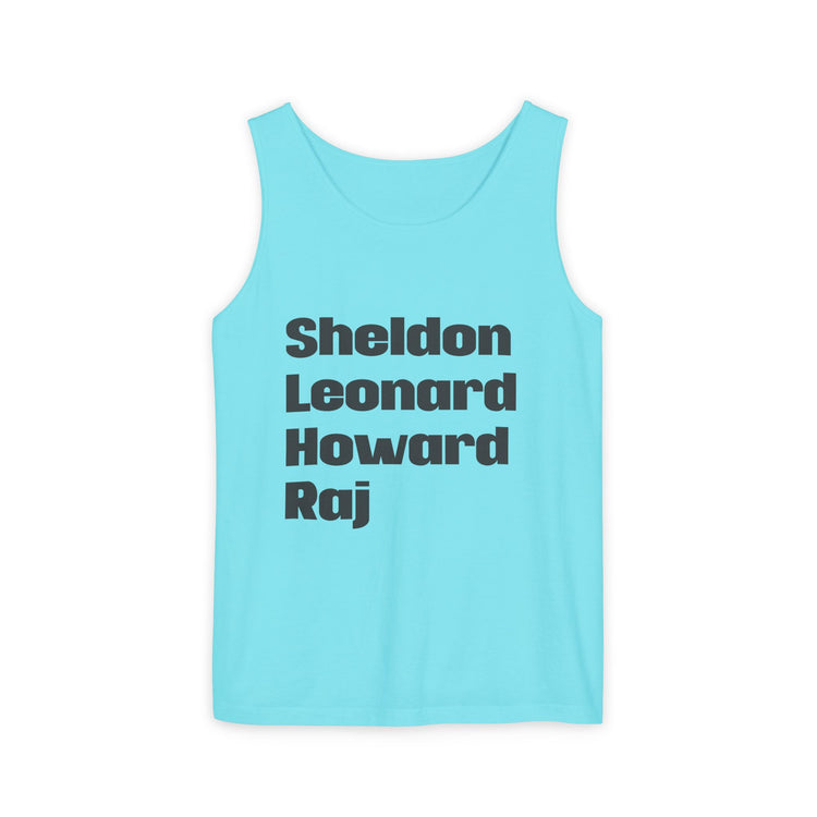 Big Bang Names Tank Top - Fandom-Made